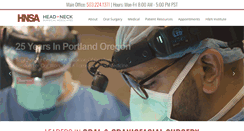 Desktop Screenshot of head-neck.com